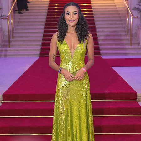 Shaquille O'Neal's current girlfriend Annie Ngozi Ilonzeh.